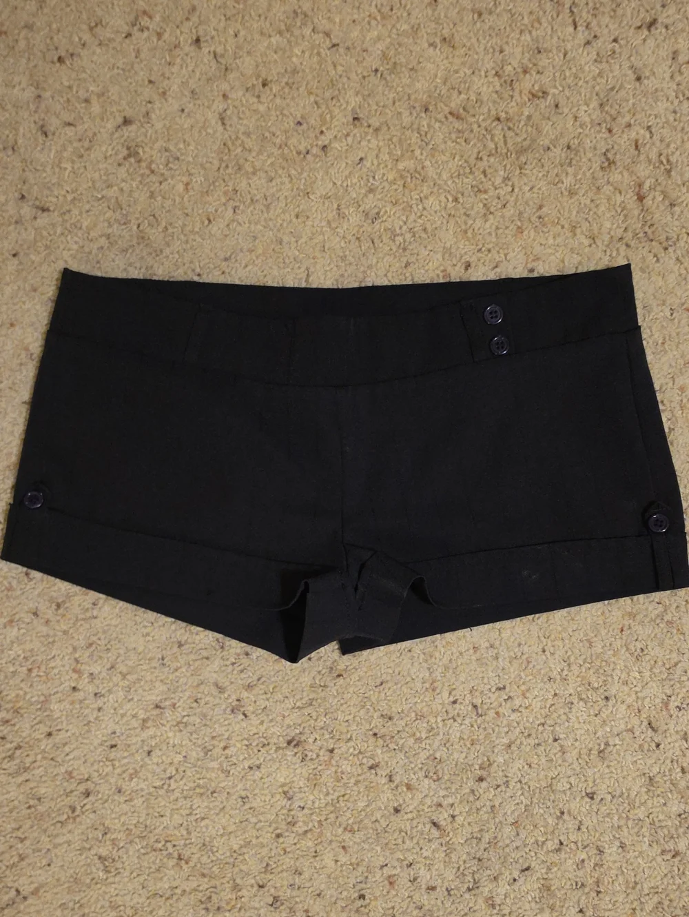 Wet Seal Vintage Women's Shorts with Button Details